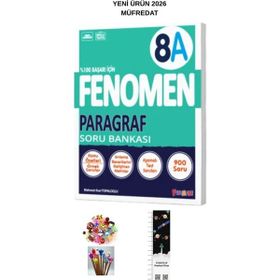 Fenomen Yayınları 8. Sınıf Fenomen A Paragraf Soru Bankası