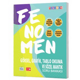 Fenomen Yayınları - 8. Sınıf Görsel Grafik Tablo Okuma ve Sözel Mantık Soru Bankası