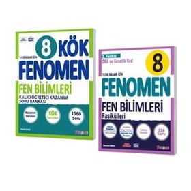Fenomen Yayınları - 8. Sınıf Kök Fen Bilimleri Soru Bankası - Fen Bilimleri 2. Fasikül DNA ve Genetik Kod 2 Kitap