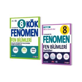 Fenomen Yayınları - 8. Sınıf Kök Fen Bilimleri Soru Bankası - Fen Bilimleri 2. Fasikül DNA ve Genetik Kod 2 Kitap