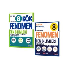 Fenomen Yayınları - 8. Sınıf Kök Fen Bilimleri Soru Bankası - Fen Bilimleri 5. Fasikül Basit Makineler 2 Kitap