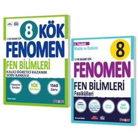 Fenomen Yayınları 8. Sınıf Kök Fen Bilimleri Soru Bankası