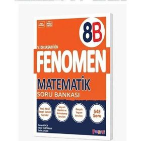 Fenomen Yayınları 8. Sınıf Kök Matematik (B) Soru Bankası