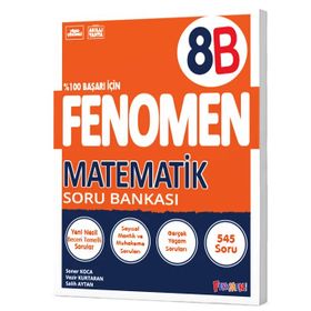 Fenomen Yayınları 8. Sınıf Kök Matematik (B) Soru Bankası