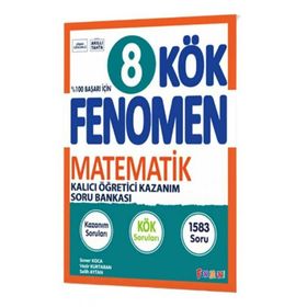 Fenomen Yayınları 8. Sınıf Kök Matematik Soru Bankası