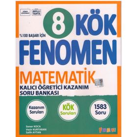 Fenomen Yayınları 8. Sınıf Kök Matematik Soru Bankası