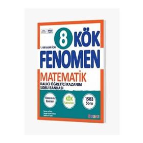 Fenomen Yayınları 8. Sınıf Kök Matematik Soru Bankası