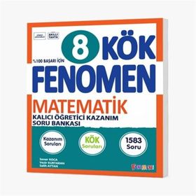 Fenomen Yayınları 8. Sınıf Kök Matematik Soru Bankası