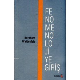 FENOMENOLOJIYE GİRİŞ - BERNHARD WALDENFELS