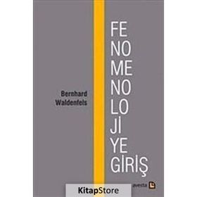 FENOMENOLOJIYE GİRİŞ - BERNHARD WALDENFELS