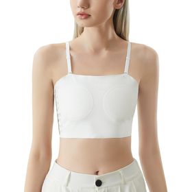 Feoya Tank Top Slim Fit Cosplay 02-Beyaz Spor Kadın Büstiyer