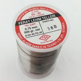 Feray 60-40 0.75 mm 500 g Lehim Teli