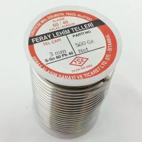 Feray 60/40 3 mm 500 gr Lehim Teli