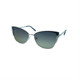 Ferfarini FF 1474 400P 55 Cat Eye Gri Metal Kadın Güneş Gözlüğü