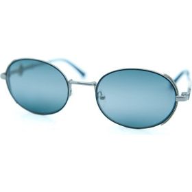 Ferfarini FF 1484 470 54 Oval Gri Metal Unisex Güneş Gözlüğü