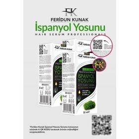Feridun Kunak 3X50 ml Orijinal İspanyol Yosunu Saç Bakım Serumu