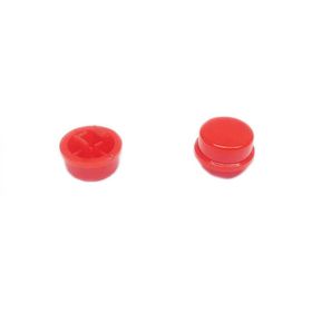 Feriot Buton 12x12 Yuvarlak Kırmızı Kapak