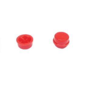 Feriot Buton 12x12 Yuvarlak Kırmızı Kapak