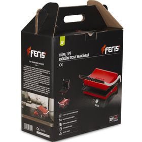 Feris Büfe Tipi Döküm Tost Makinesi Sarı