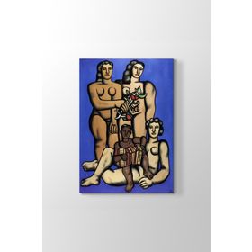 Fernand Leger - Three Sisters Tablosu