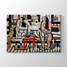 Fernand Leger - Three Women Tablosu