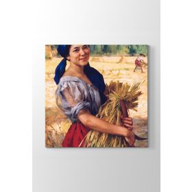 Fernando Amorsolo - Palay Maiden Tablosu