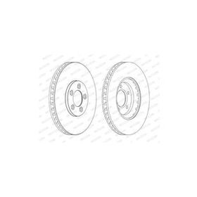 Ferodo DDF1648C Fren Diski
