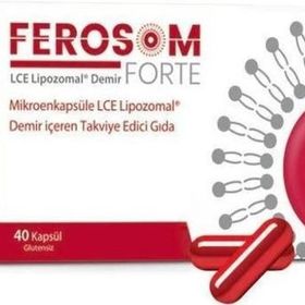 Ferosom Forte Lipozomal Demir 40 Kapsül