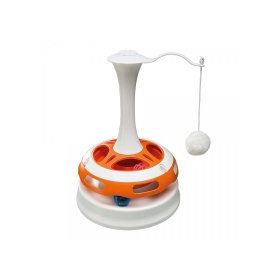 Ferplast 112-1237 Tornado Carousel Döner Piramit Kedi Oyuncağı