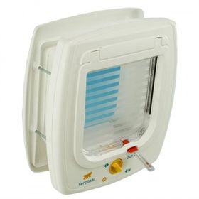 Ferplast 22x10x25 cm Beyaz Swing 7 Manyetik Kedi Kapısı