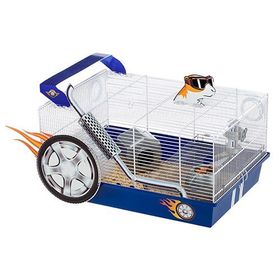 Ferplast 50x35x25 cm Dragster Yarış Arabası Temalı Hamster Kafesi
