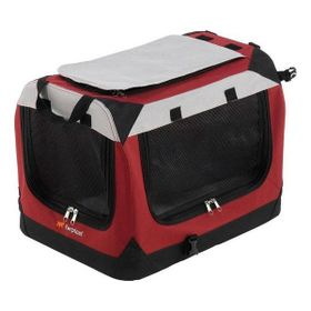 Ferplast 60x42x42 cm Bordo Holiday 4 Kumaş Taşınabilir Kedi ve Köpek Kulübesi