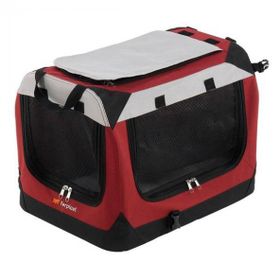 Ferplast 60x42x42 cm Bordo Holiday 4 Kumaş Taşınabilir Kedi ve Köpek Kulübesi