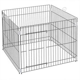 Ferplast 80x80x62 cm Siyah Metal Köpek Eğitim Kafesi