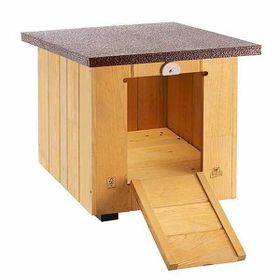Ferplast Baita 32x37.5x32 cm Ahşap Köpek Kulübesi