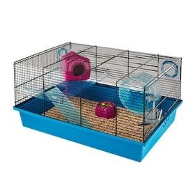 Ferplast Cage Milos Siyah Orta Boy Kemirgen Kafesi