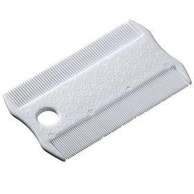 Ferplast GRO 5836 Çift Taraflı Plastik 8.5x5.2x0.3 cm Kedi ve Köpek Pire Tarağı