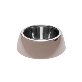 Ferplast Jolie Kedi ve Köpekler İçin Gri 500 ml S Çelik Mama ve Su Kabı