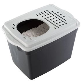Ferplast Jumpy 38x57x39 cm Kapalı Kedi Tuvaleti