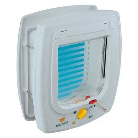 Ferplast Swing 5 Beyaz Tünel Kedi Ve Köpekler İçin 13.5x13.7 cm Kedi Kapısı