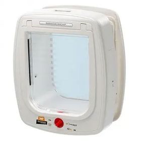 Ferplast Swing Microchip Large Bianca Mikroçipli White Kedi Kapısı