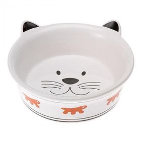Ferplast Venere Kedi Desenli Seramik M 0,3 lt Mama Kabı