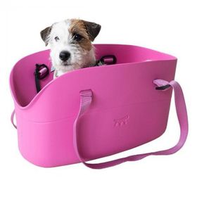 Ferplast With Me Bag Medium Pembe Kedi Taşıma Çantası