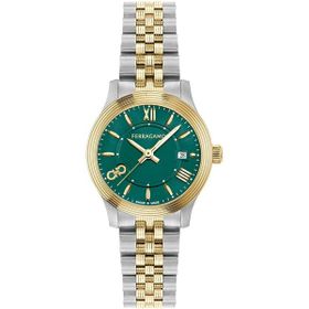 Ferragamo Sfsa00525 Altın Rengi Metalik Gri Çelik Kadın Kol Saati