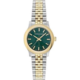 Ferragamo SFTY00225 Altın Metalik Gri Kadın Kol Saati