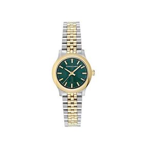 Ferragamo SFTY00225 Altın Metalik Gri Kadın Kol Saati