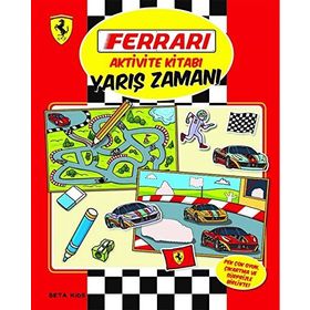 Ferrari Aktivite Kitabı Yarış Zamanı - Sima Özkan Yıldırım
