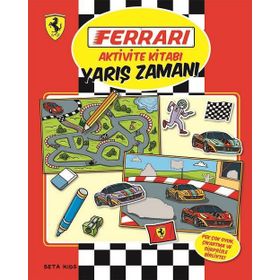 Ferrari Aktivite Kitabı Yarış Zamanı - Sima Özkan Yıldırım