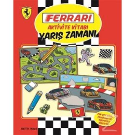 Ferrari Aktivite Kitabı Yarış Zamanı - Sima Özkan Yıldırım