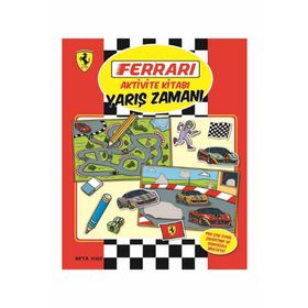 Ferrari Aktivite Kitabı Yarış Zamanı - Sima Özkan Yıldırım